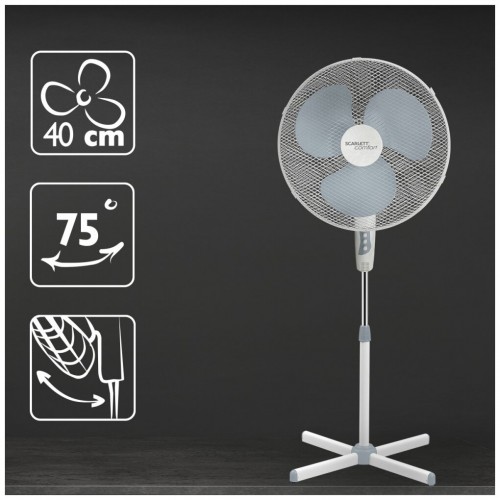 Напольный вентилятор Scarlett SC-SF111B27 (серый) 1