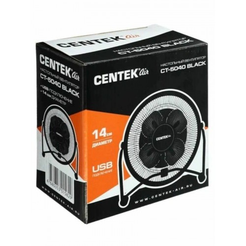 Настольный вентилятор CENTEK CT-5040 (черный) 9