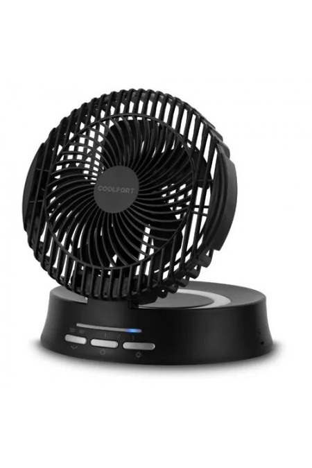 Настольный вентилятор Coolfort CF-2000 (черный) 