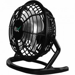 Настольный вентилятор Rix RDF-1500USB (черный)