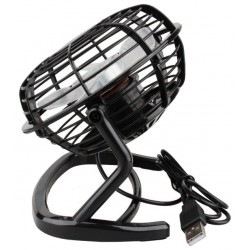 Настольный вентилятор Rix RDF-1500USB (черный)