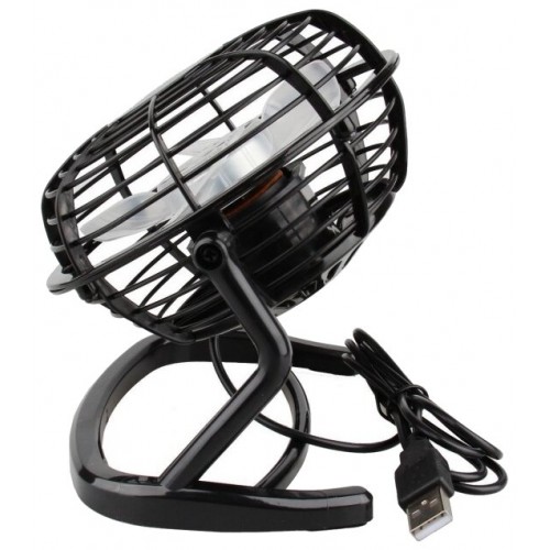 Настольный вентилятор Rix RDF-1500USB (черный) 