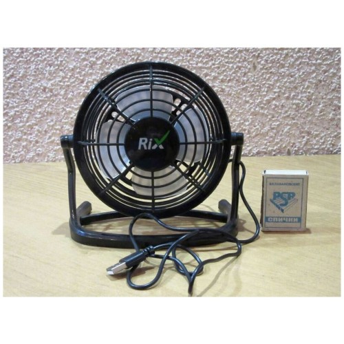 Настольный вентилятор Rix RDF-1500USB (черный) 2