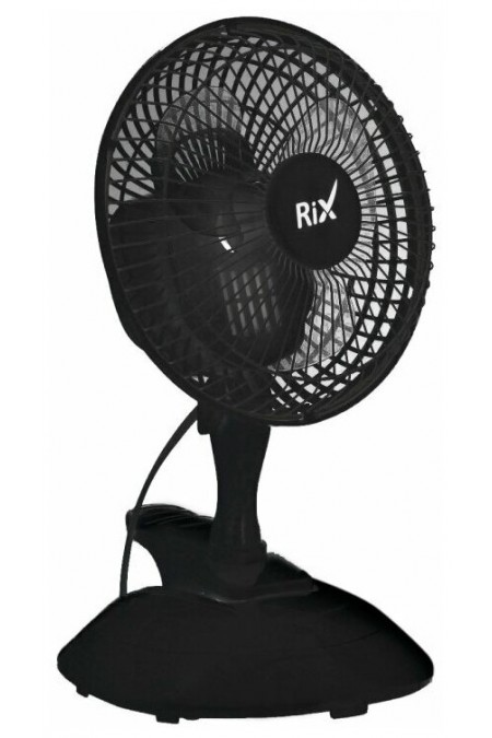 Настольный вентилятор Rix RDF-1500WB (черный) 