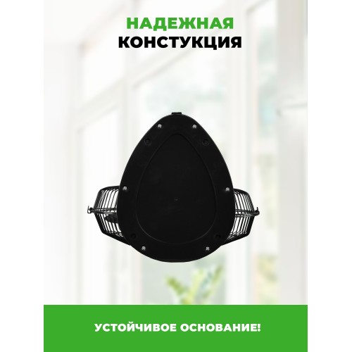 Настольный вентилятор Rix RDF-2200B (черный) 4