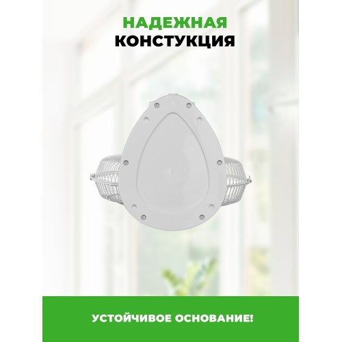 Настольный вентилятор Rix RDF-2200W (белый) 6