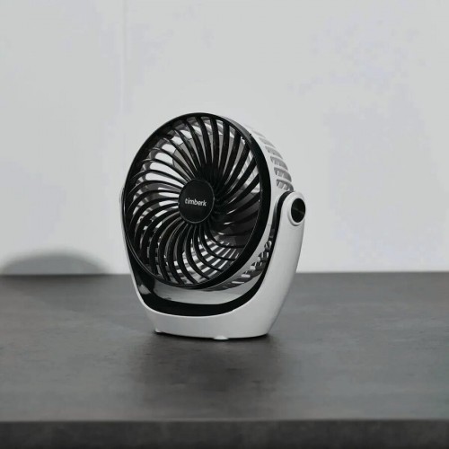 Настольный вентилятор Timberk T-DF421 (белый/черный) 3