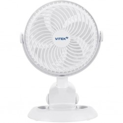 Настольный вентилятор VITEK VTF-06U (белый)