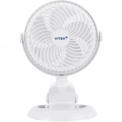 Настольный вентилятор VITEK VTF-06U (белый)
