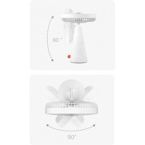 Настольный вентилятор Xiaomi Rechargeable Mini Fan (BHR6089GL) (716836) (белый) 4