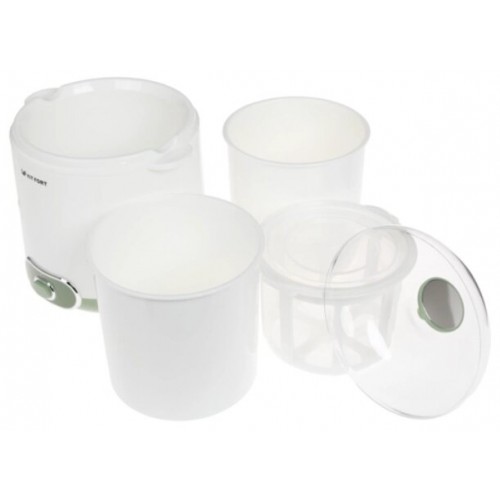 Йогуртница Kitfort КТ-2005 (белый/зеленый) 4