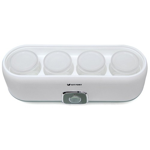Йогуртница Kitfort KT-2006 (белый/зеленый) 2