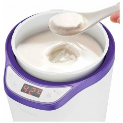 Йогуртница Kitfort КТ-2077-1 (белый/фиолетовый)