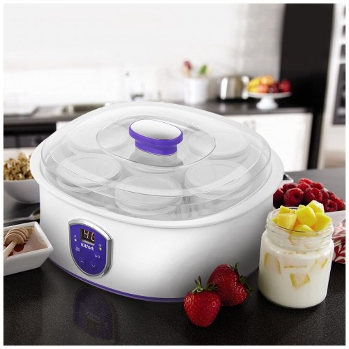 Йогуртница Kitfort КТ-2088-1 (белый/фиолетовый) 2
