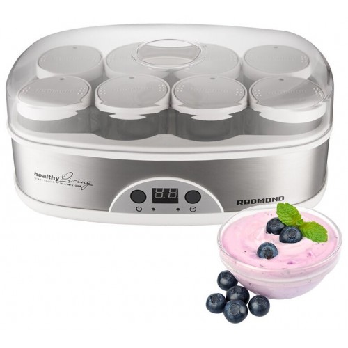 Йогуртница Redmond RYM-M5401-E (белый/серебристый) 1