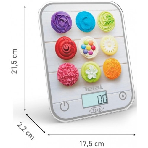 Кухонные весы Tefal BC50D4V0 (белый) 2