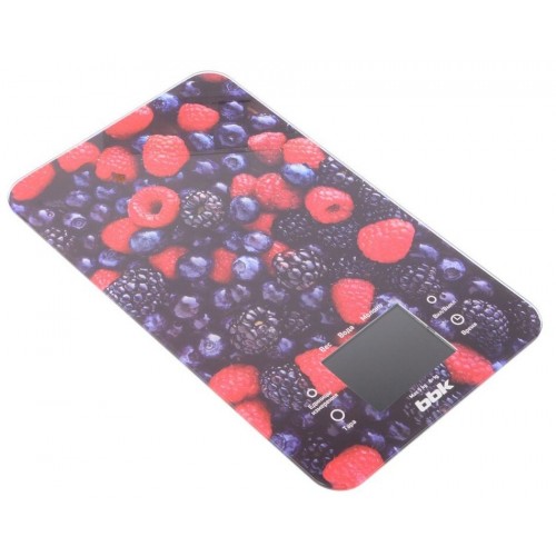 Кухонные весы BBK KS107G (черный/красный) 2