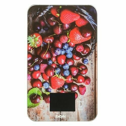 Кухонные весы BBK KS107G (черный/красный) 5