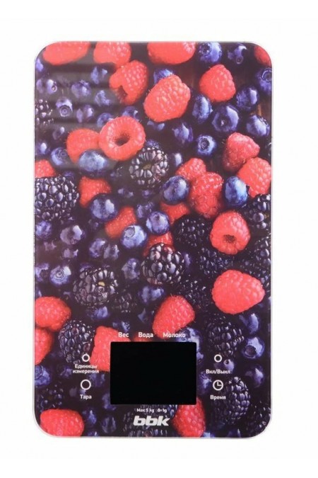 Кухонные весы BBK KS107G (черный/красный) 7