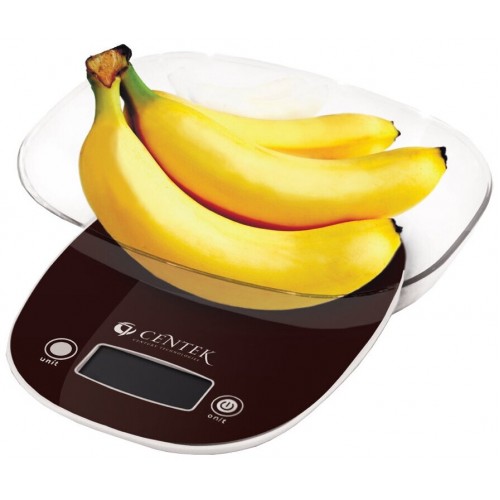 Кухонные весы CENTEK CT-2456 (коричневый) 