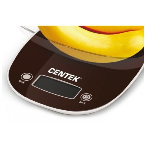 Кухонные весы CENTEK CT-2456 (коричневый) 2