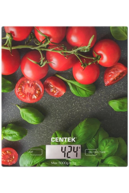 Кухонные весы CENTEK CT-2462 (черри) 1