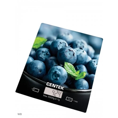 Кухонные весы CENTEK CT-2462 (голубика) 6