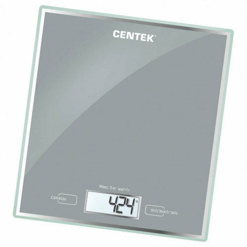 Кухонные весы CENTEK CT-2462 (серебристый) 