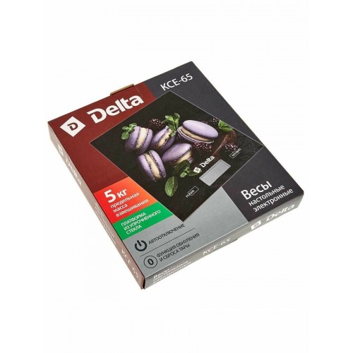 Кухонные весы DELTA KCE-65 (ягодные макарони) 1