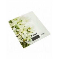 Кухонные весы DELTA KCE-66 (подснежники)