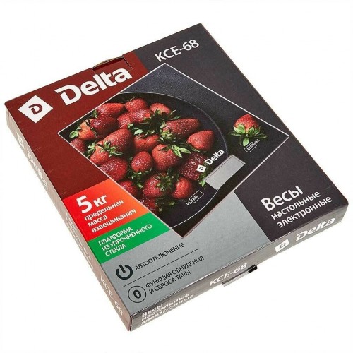 Кухонные весы DELTA KCE-68 (клубнички) 1