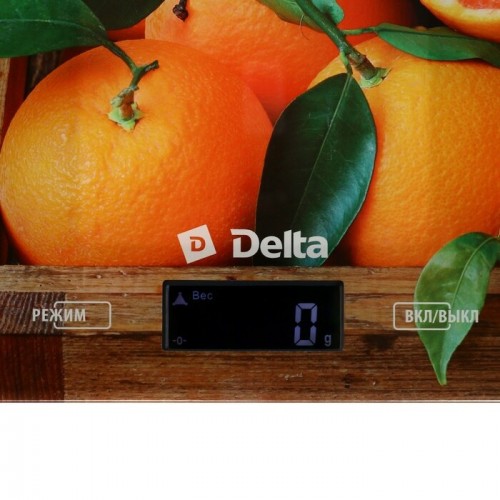 Кухонные весы DELTA KCE-70 (сочные апельсины) 3
