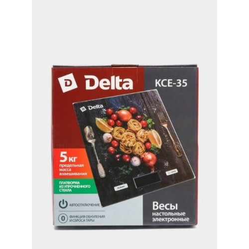 Кухонные весы DELTA КСЕ-35 (черный) 1