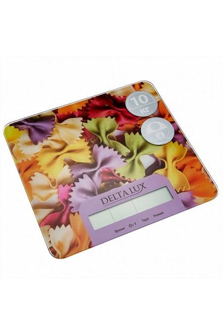 Кухонные весы DELTA LUX DE-002KE (фарфалле) 