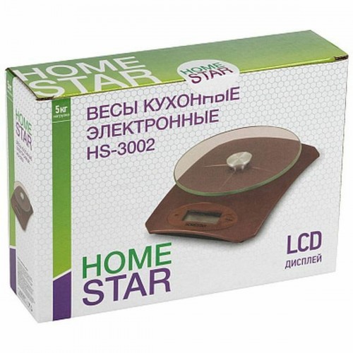 Кухонные весы Homestar HS-3002 (бронзовый) 6