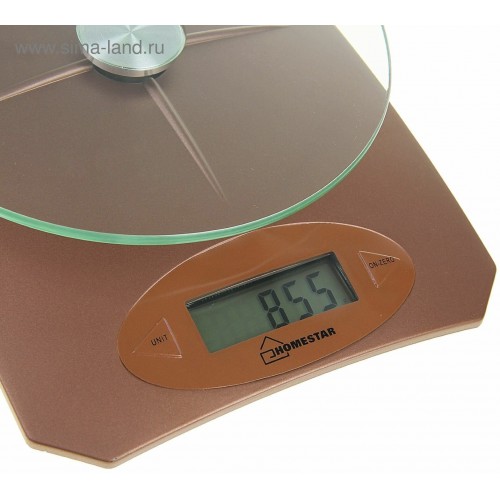 Кухонные весы Homestar HS-3002 (бронзовый) 7