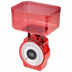 Кухонные весы HOMESTAR HS-3004М (красный)