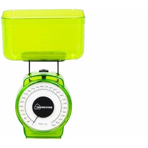 Кухонные весы HOMESTAR HS-3004М (зеленый) 1