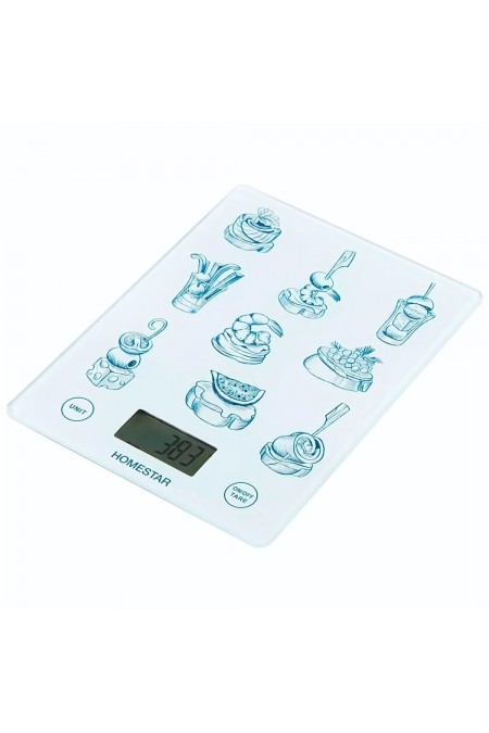 Кухонные весы HOMESTAR HS-3015А (белый) 