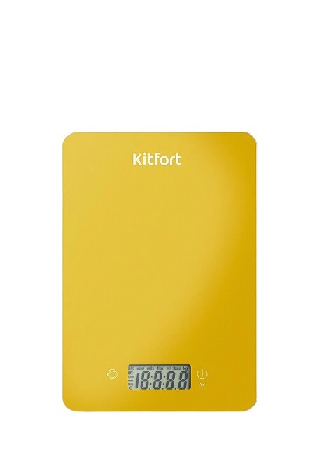 Кухонные весы Kitfort КТ-857-3 (желтый) 4
