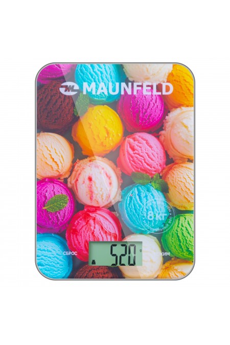 Кухонные весы MAUNFELD MKS-123G01 (мороженое) 1