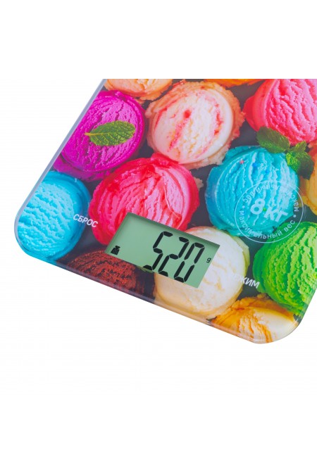 Кухонные весы MAUNFELD MKS-123G01 (мороженое) 2