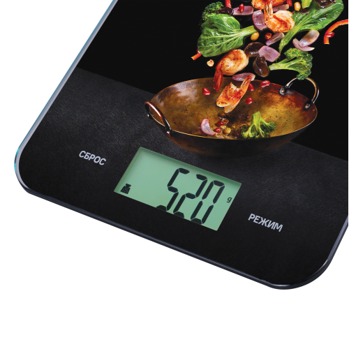 Кухонные весы MAUNFELD MKS-123G02 (брокколи) 2