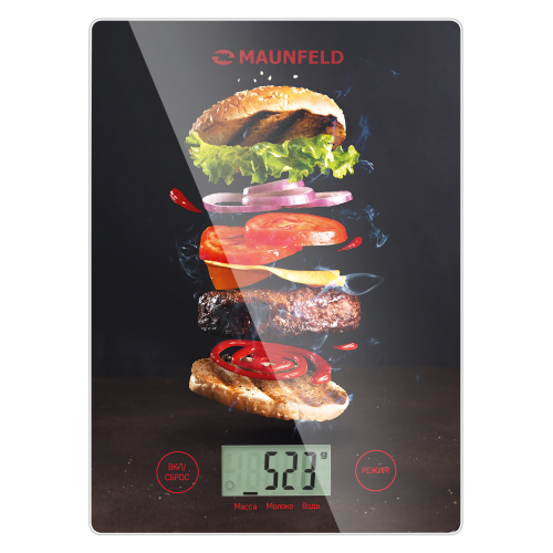 Кухонные весы MAUNFELD MKS-519G02 (бургер) 1