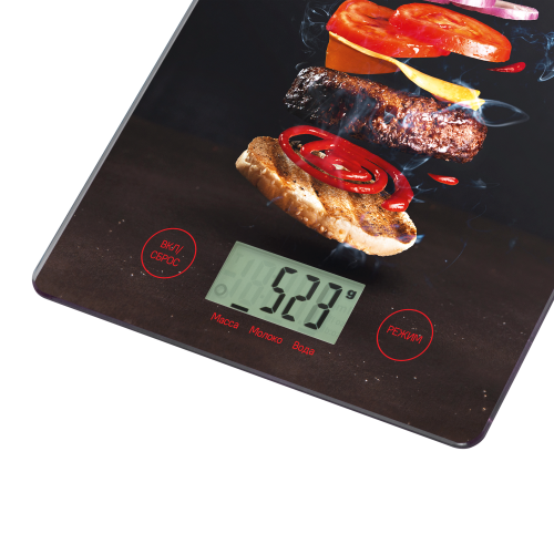 Кухонные весы MAUNFELD MKS-519G02 (бургер) 2
