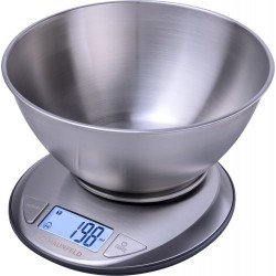 Кухонные весы MAUNFELD MKS-618MBS (серебристый)