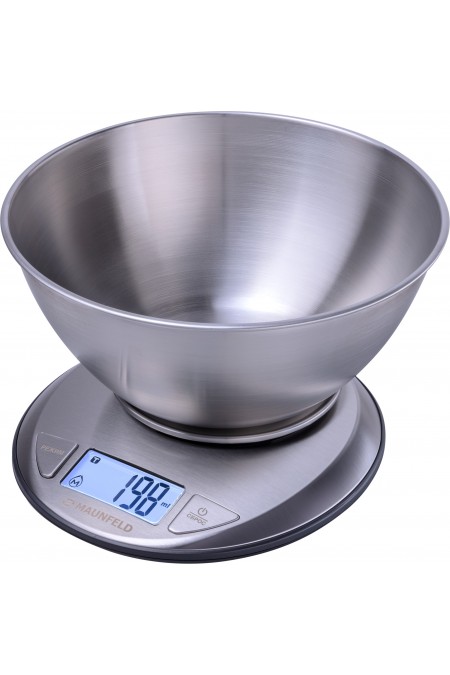 Кухонные весы MAUNFELD MKS-618MBS (серебристый) 