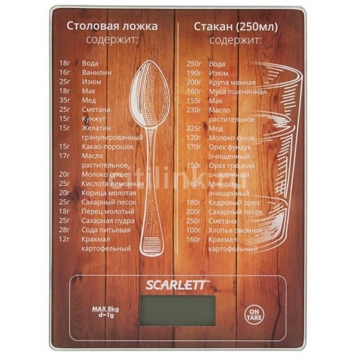 Кухонные весы Scarlett SC-KS57P19 (рисунок) 9