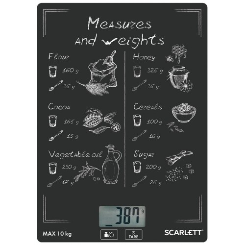 Кухонные весы Scarlett SC-KS57P66 (пицца) 3