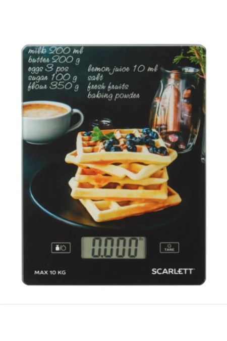 Кухонные весы Scarlett SC-KS57P75 (вафли) 